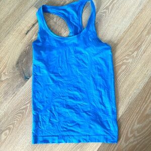 Blue swiftly tech tank top